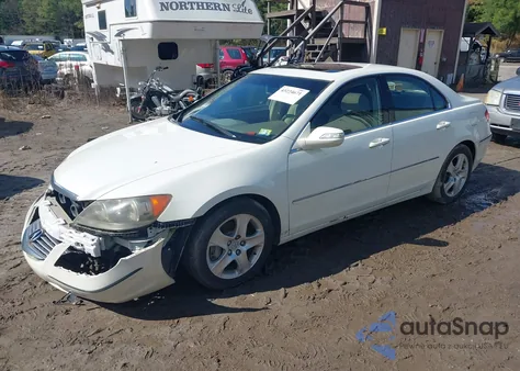 2007 Acura Rl from USA, damaged, VIN JH4KB16667C003691